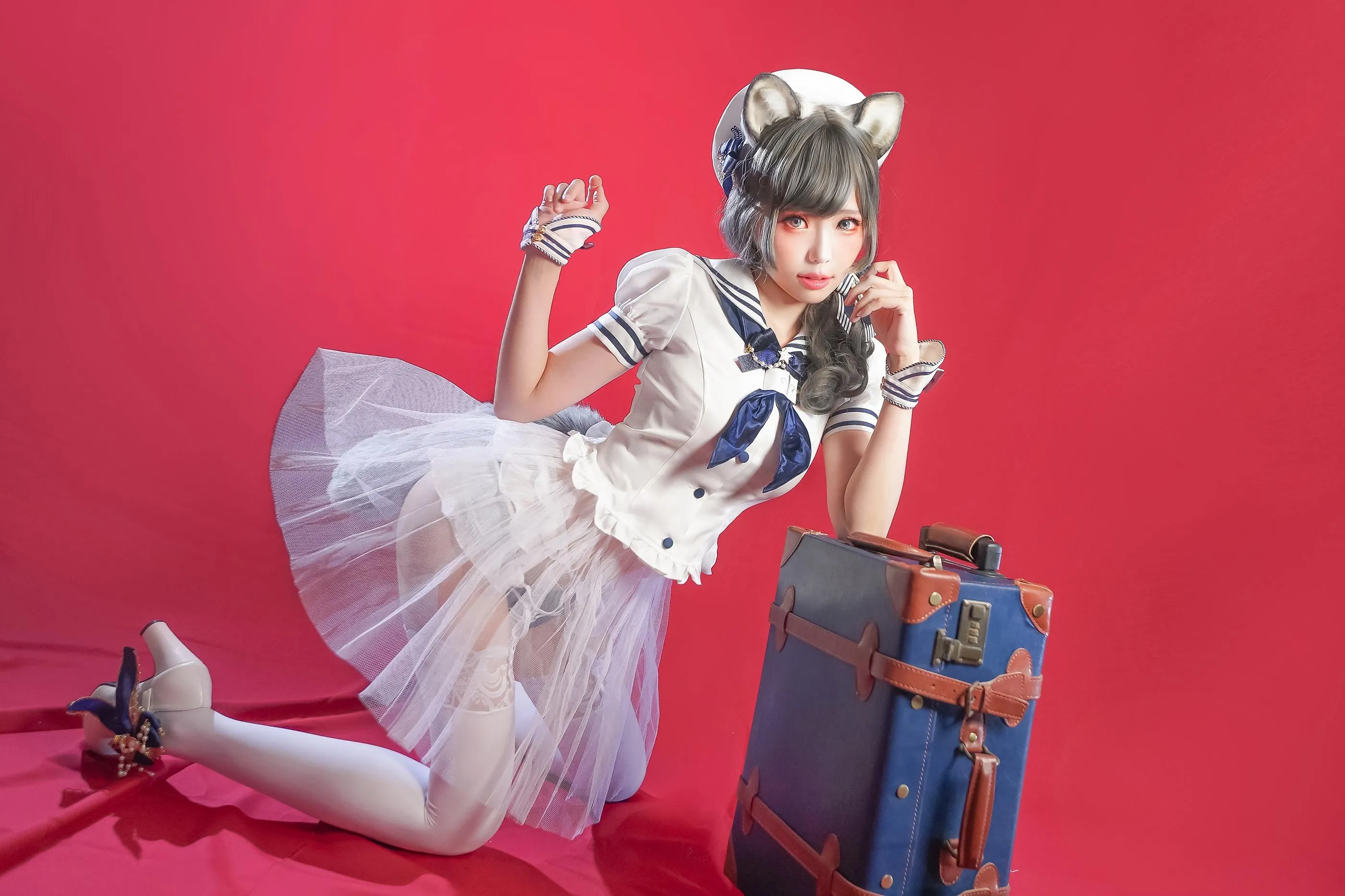 ElyEE子 – NO.48 灰太狼-jk [22P]插图5